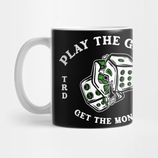 Dice Game Get Money Vintage Retro Artwork Mug